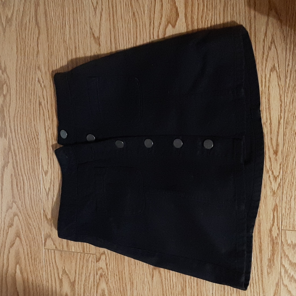 Garage jean skirt